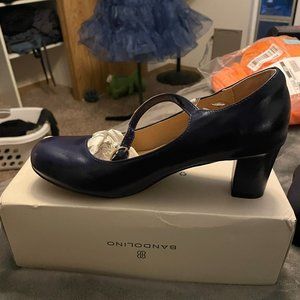 Women's Mary Jane Oxfords Pumps Chunky Mid Heel Ankle Strap Shoes